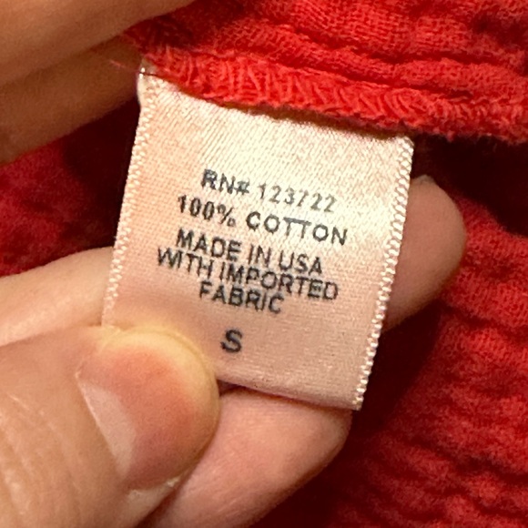 Xirena Kendall Red/Pink Midi Dress Small - Picture 7 of 7